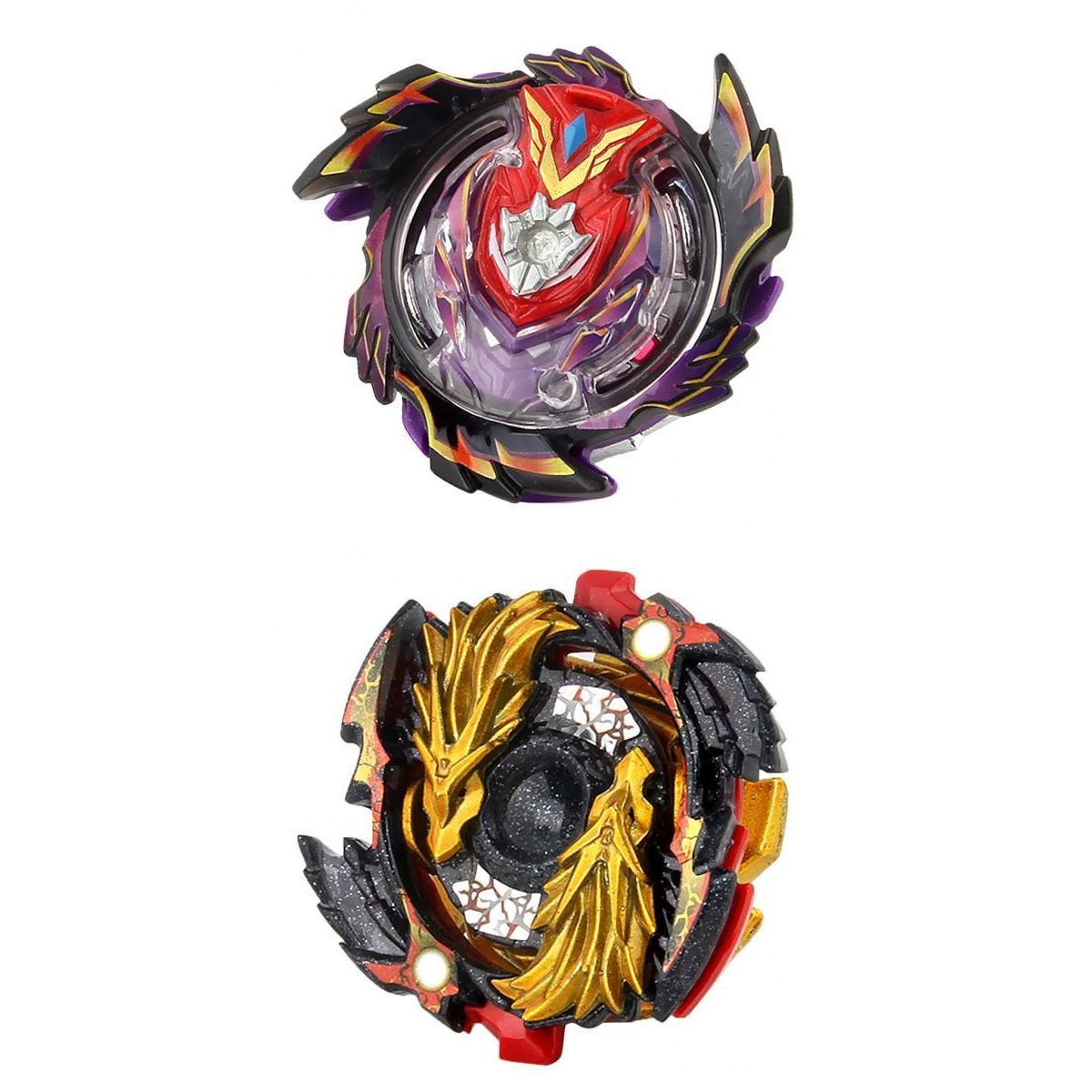 2Pcs Rapidty 4D Fight Burst Top Toy Starter Set