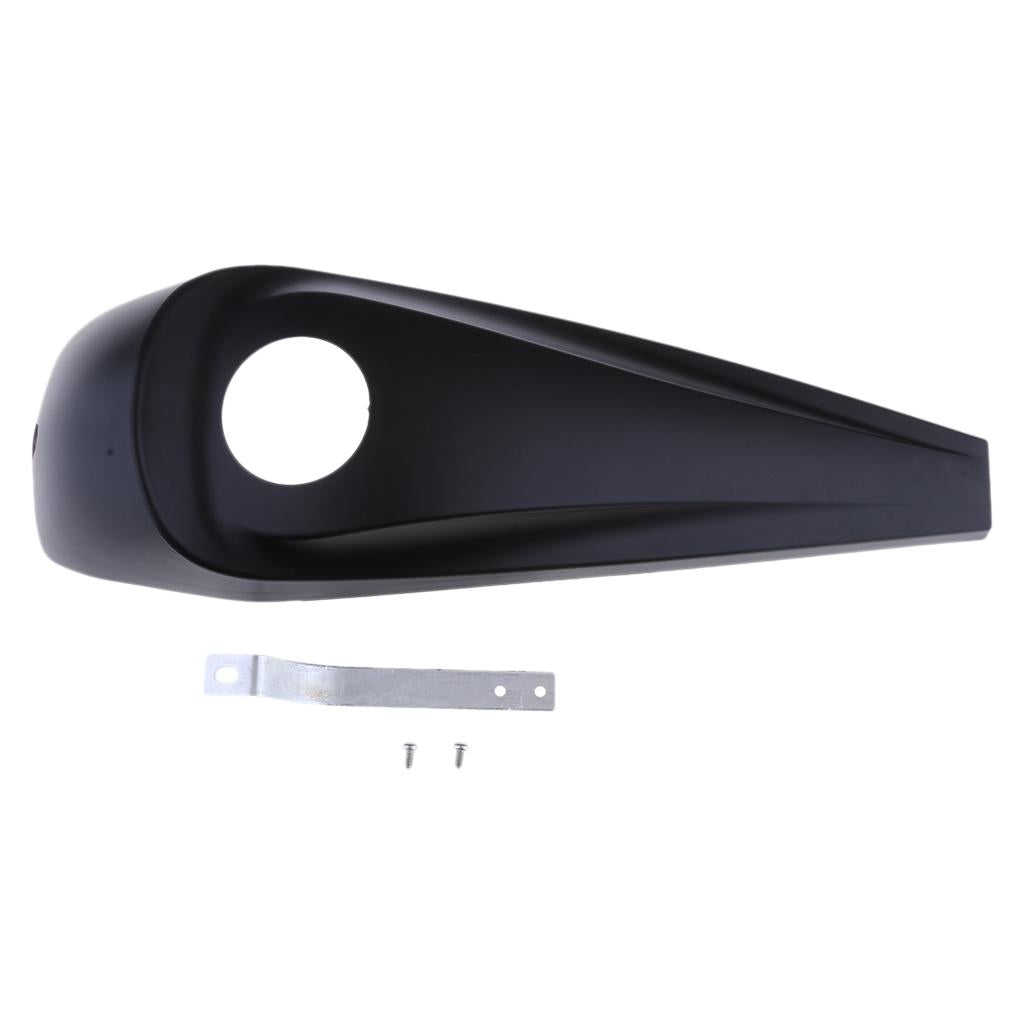 Matt Black Motorcycle Fuel Tank Dash Console for   Touring 2008-2017
