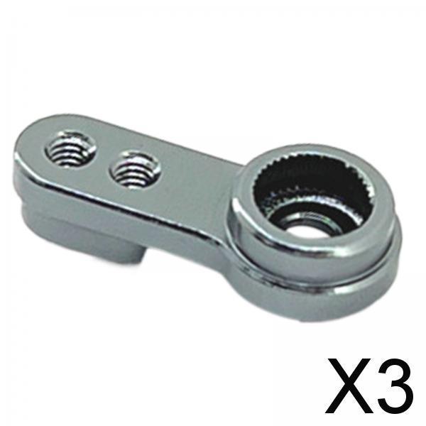 3xRC Car 1/24 Servo Arm Replacement Durable CNC Machined Aluminum Alloy Parts titanium