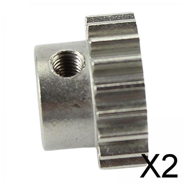2xRC Motor Pinion Gear 19T for Wltoys 124016 1/12 Hobby Model Car Vehicles
