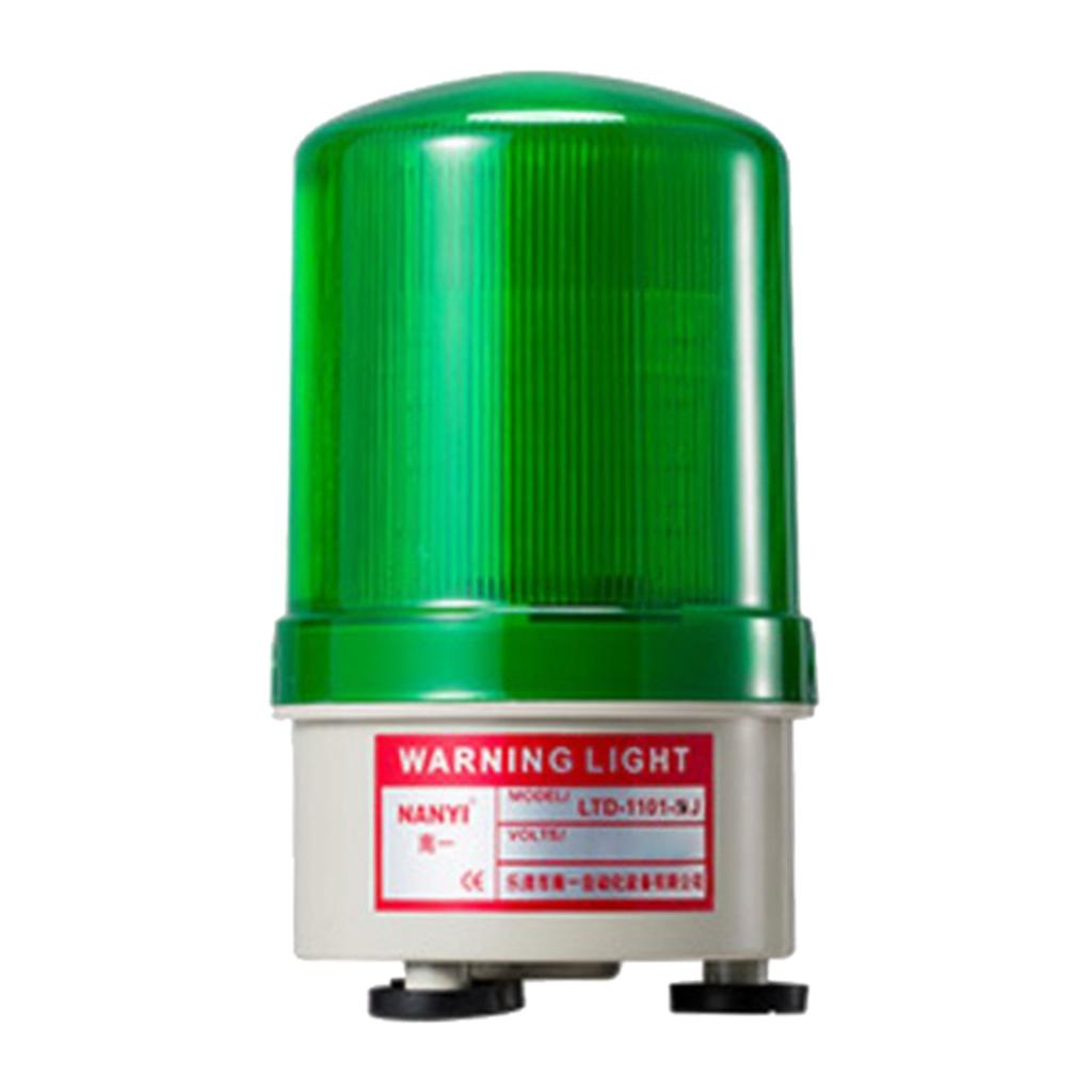 Voiced Signal Light LTD-1101J Industrial Emergency Warning Alarm 12V Green