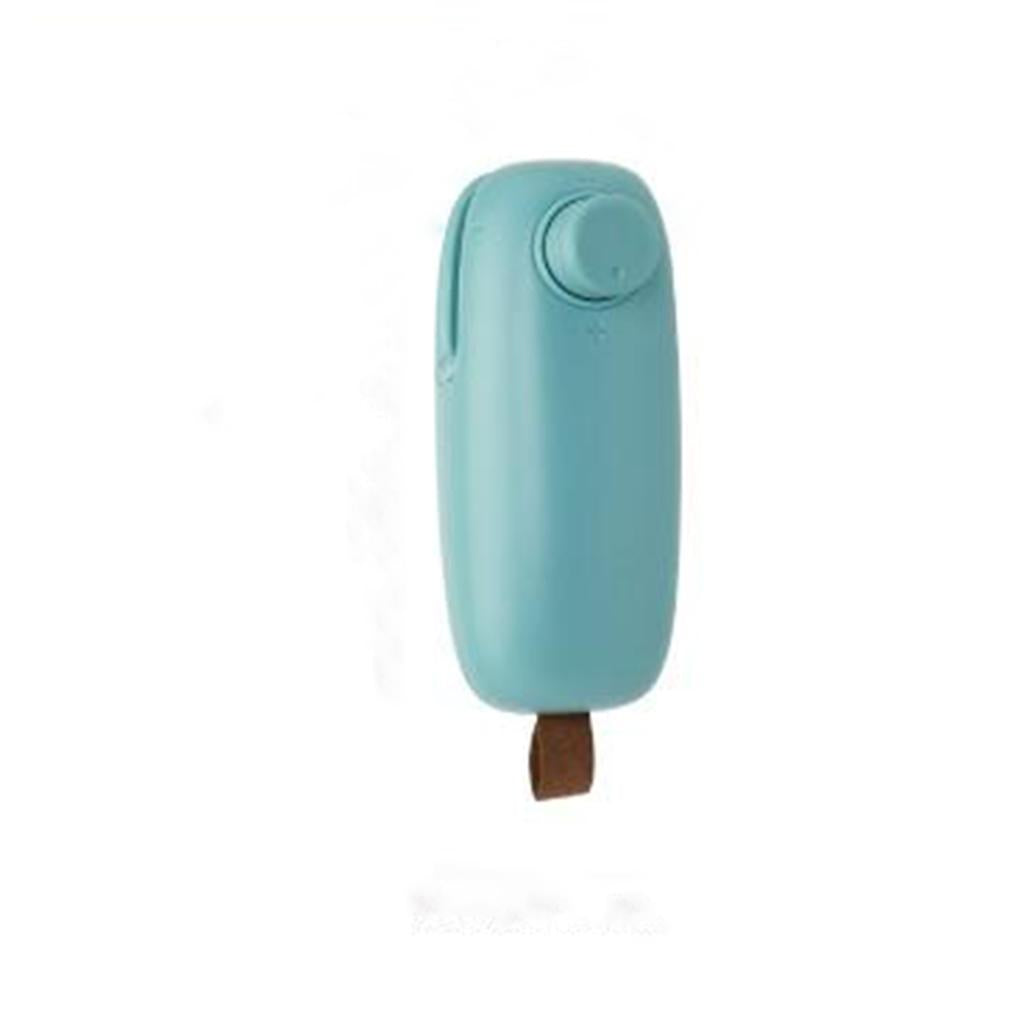 Bags Hand Actuated Mini Snack Sealer Home Hand Press Hot Sealer Blue