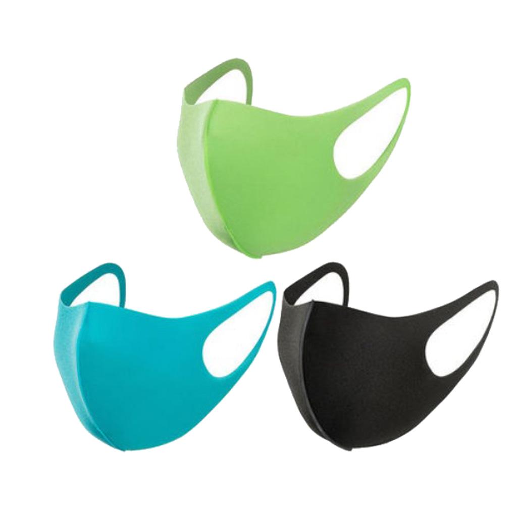 3x Windproof Proof Dustproof Sponge Face Cover for Kids