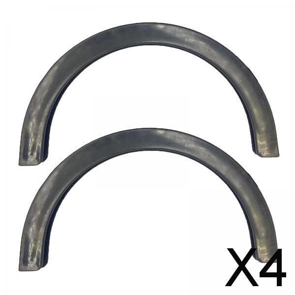 4xSkateboard Deck Guards Protector U Channel Design for Double Rocker Board