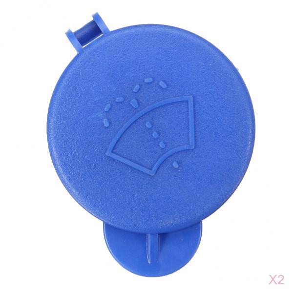 2pcs Windscreen Washer Bottle Cap 2001-2008 Blue 1488251 For Fiesta MK6