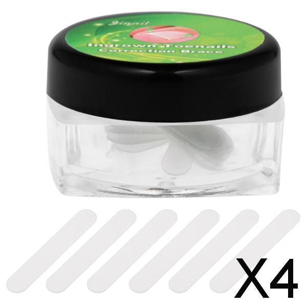 4x12pcs Fixer Pedicure Recover Ingrown Sticker Patch Toenail Foot Care