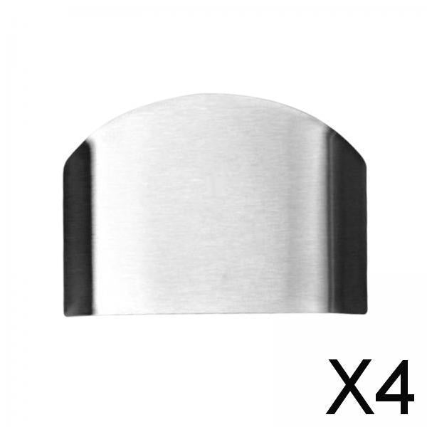 4xFinger Protector Reusable Stainless Steel for Living Room Gadgets Two fingers