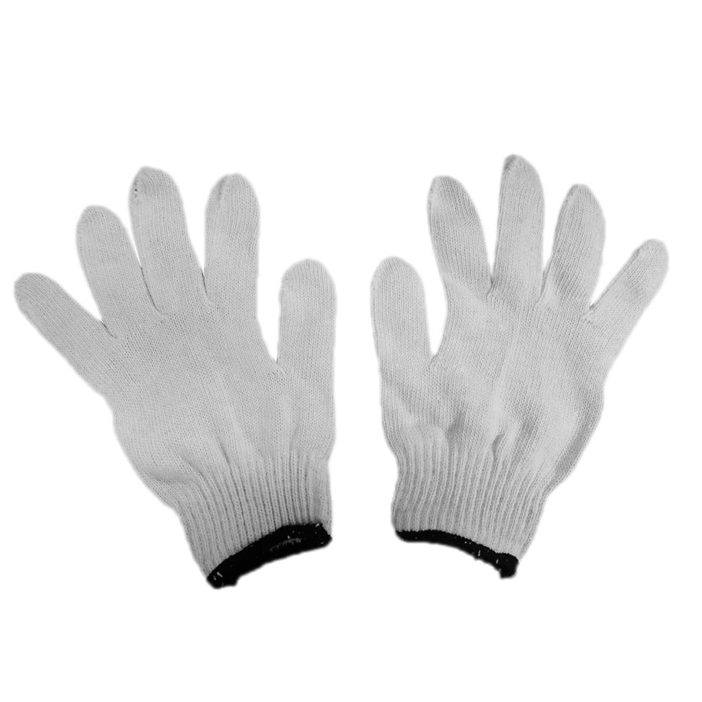 Cotton Thread Labor Protection Work Gloves Welding Gloves Carrying Non-skid F