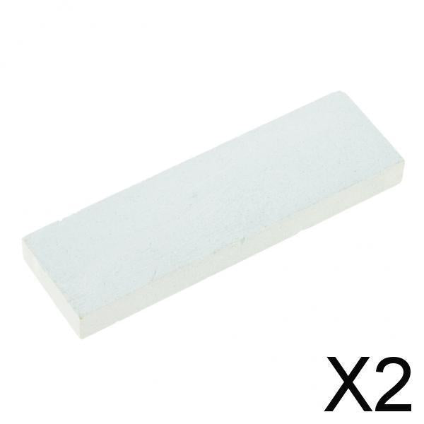 2xCarborundum Double-sided Sharpening Stone Dual Whetstone Tools Sharpener