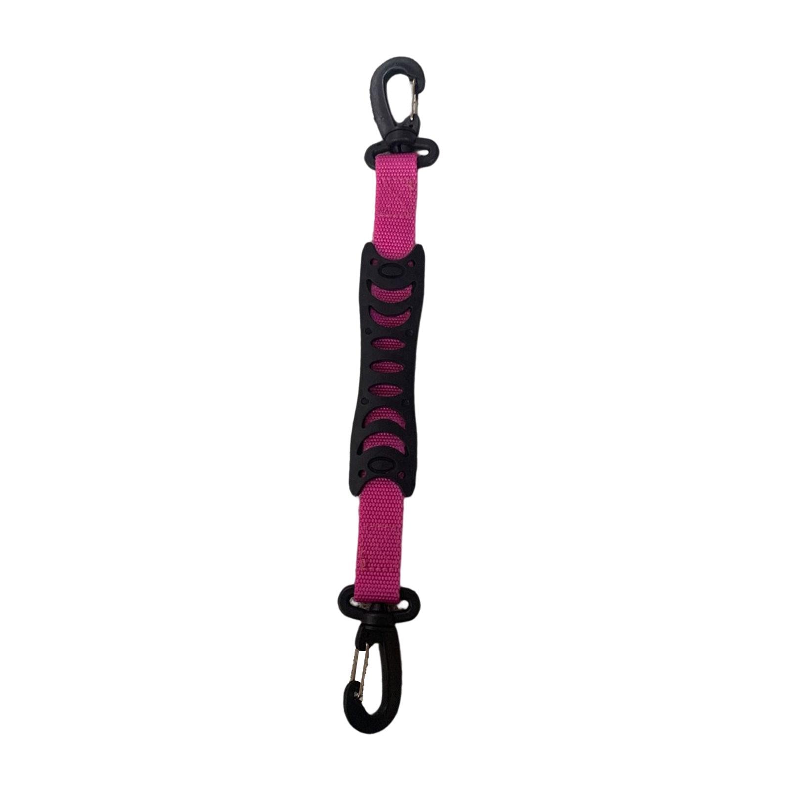 Roller Skates Hanging Handle Buckle Skating Shoes Carrier Strap Hook Pink