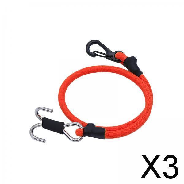 3xRC Crawler Winch Strap 1/24 1/18 Scale RC Crawler Rope for RC Crawler Red