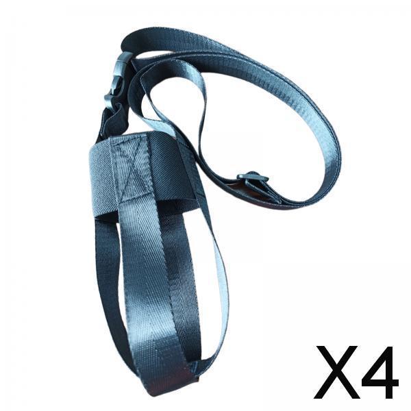 4xWater Bottle Holder Daily Use Hiking Outdoor Picnic Water Bottle Carrier Bag black