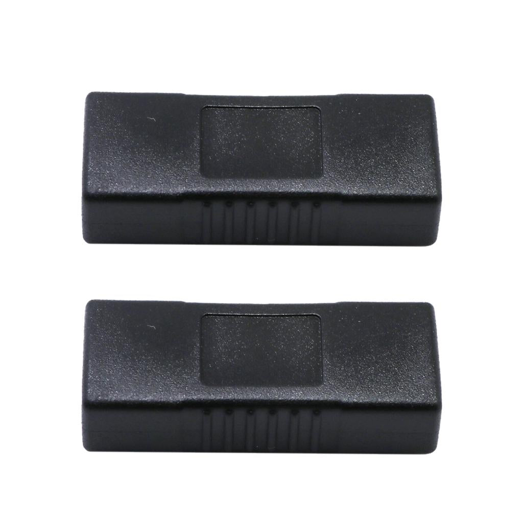 2 Pieces USB 3.0 Type A Female to Female Adapter Coupler Changer Connector