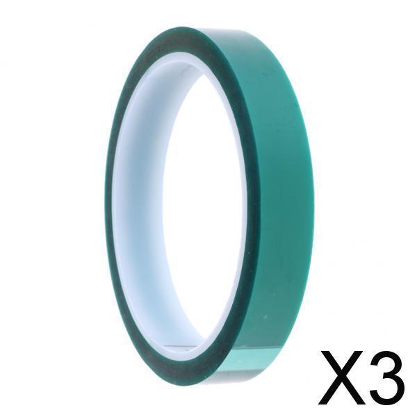 3xTape High Temperature Heat Resistant Insulation Adhesive Electric Tape 15mm