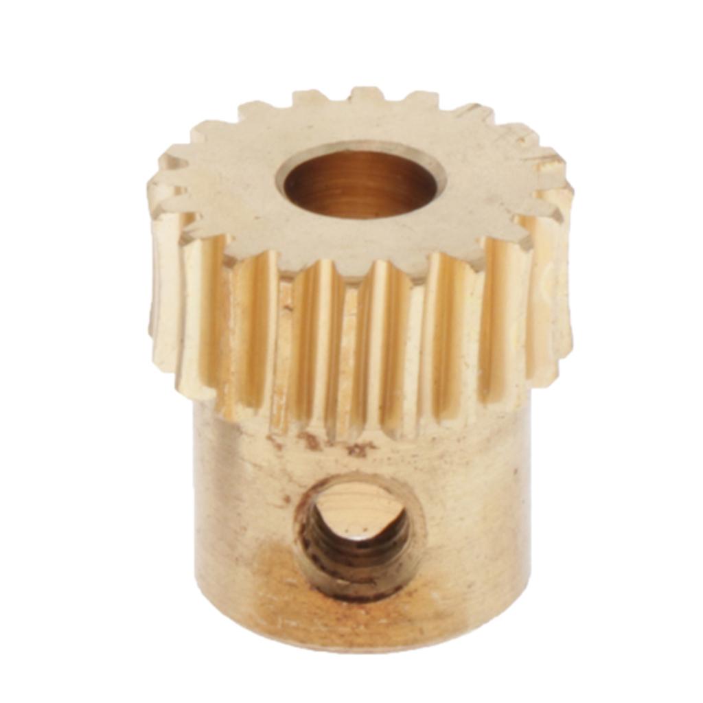 0.5 Modulus Brass Gear 20-60 Tooth for Drive Gear Box Worm Wheel 20 Tooth