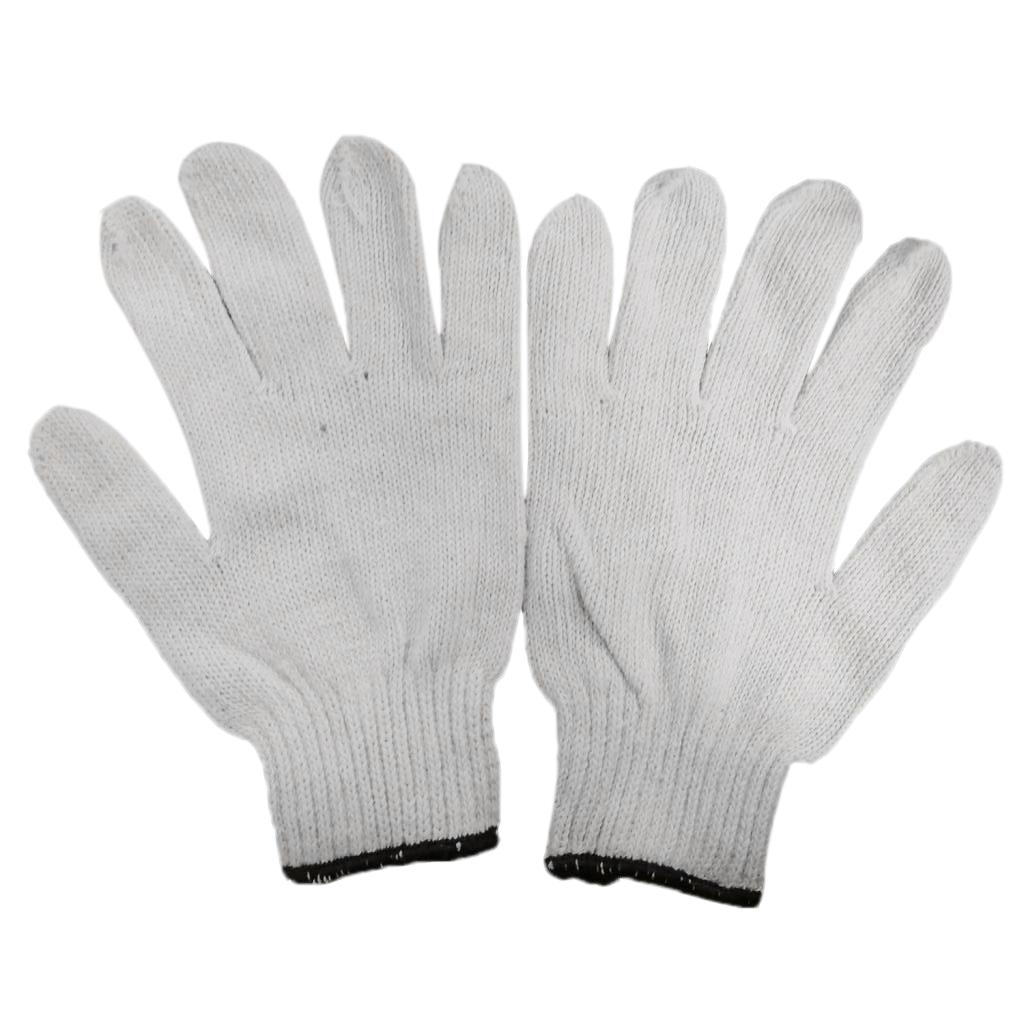 Cotton Thread Labor Protection Work Gloves Welding Gloves Carrying Non-skid C