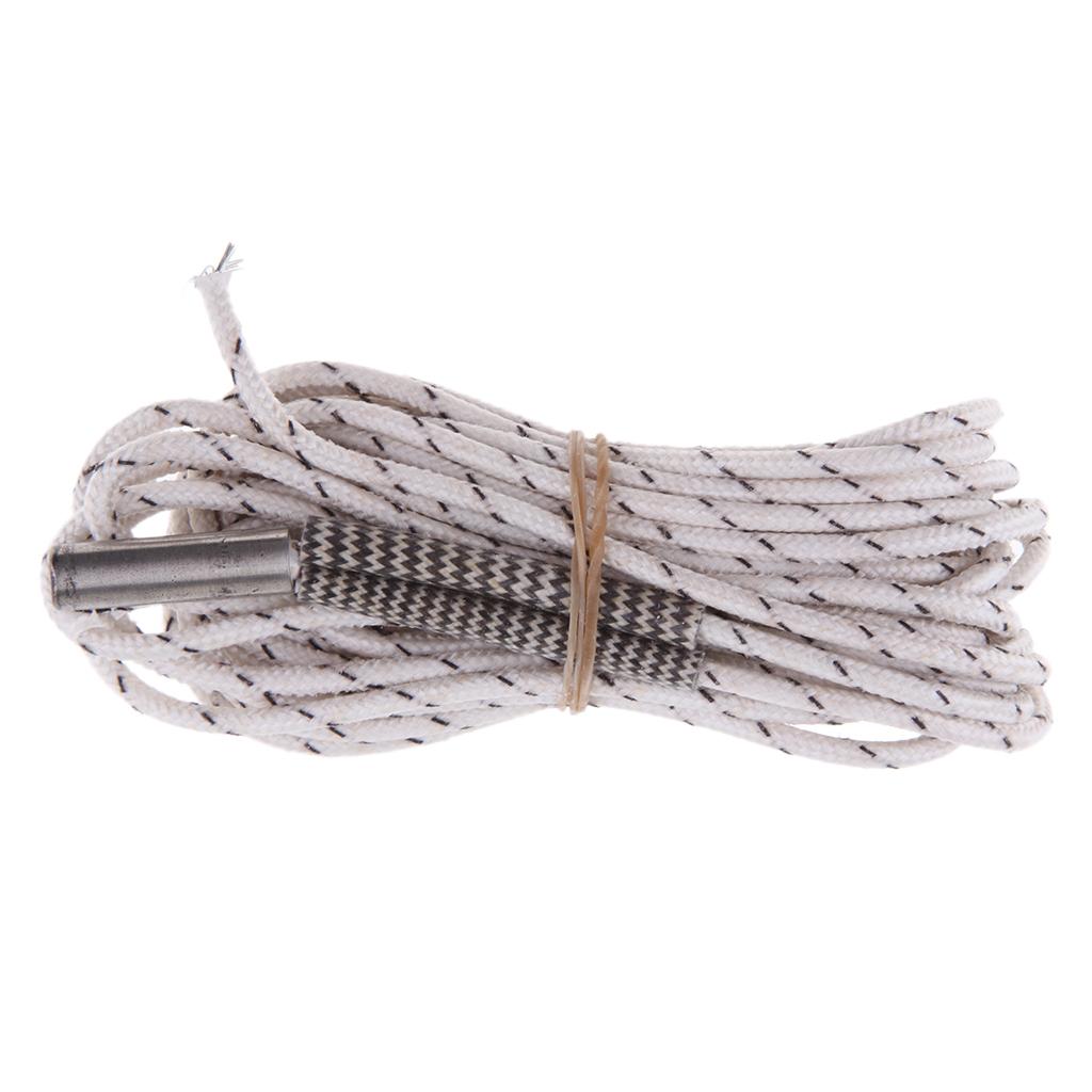 6x20mm 24V 50W Ceramic Cartridge Heater Heating Tube for 3D Printer 2Meters