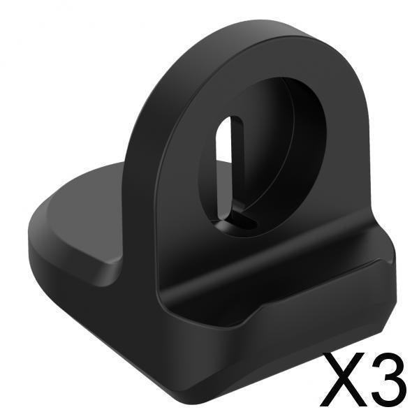 3xWireless Charging Dock Charger Cable for Samsung Galaxy 3 41mm/45mm Black