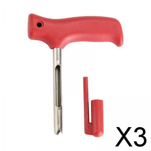 3xDurable Coconut Opener Tool Scraper Non Slip Handle Opener Coconut Meat Tool