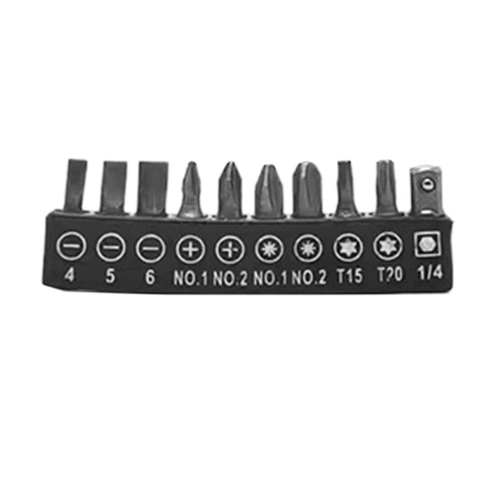 3xDrill Bit Extension Parts Portable Screwdriver Extension for Repair Home DIY 10pc Screwdriver Bit