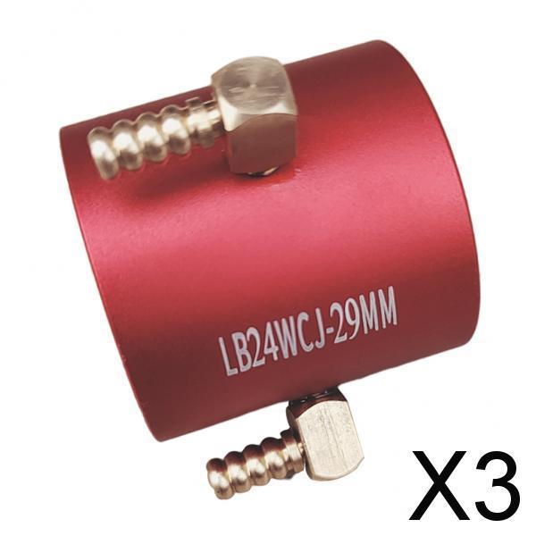 3xMetal RC Marine Water Cooling Jacket for 24 Series RC Boat Brushless Motor