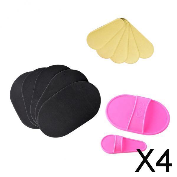 4x12pcs Painless Hair Removal Depilation Sponge Pad Body Face Lip Hair Remover