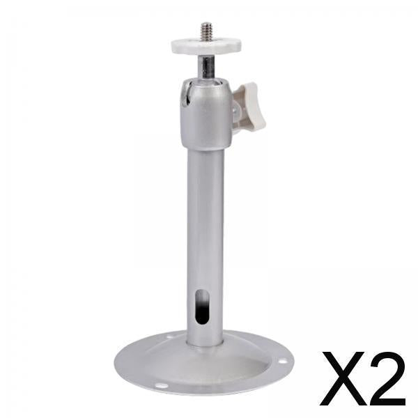 2xWall Camera Mount Bracket Indoor Outdoor Wall Mounted Monitor Camera Bracket 04C