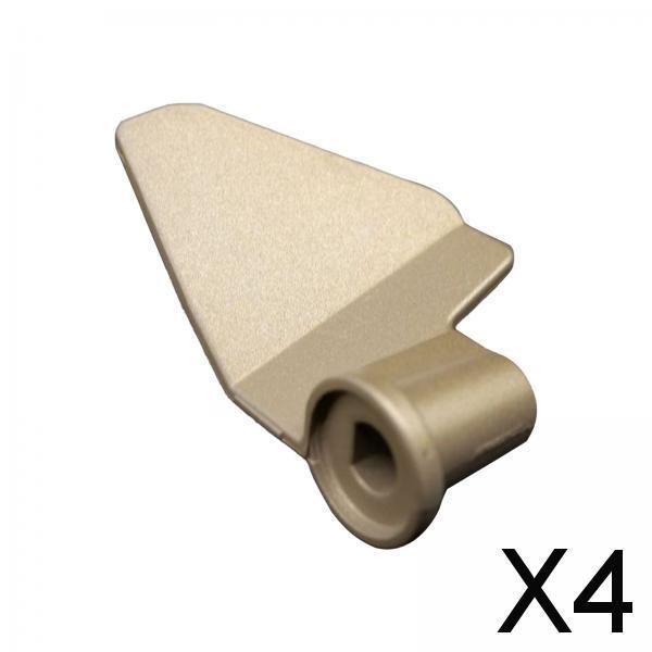 4xNonstick Bread Maker Parts Lightweight Kneading Blade Paddle for Home Baking 68x34x38mm