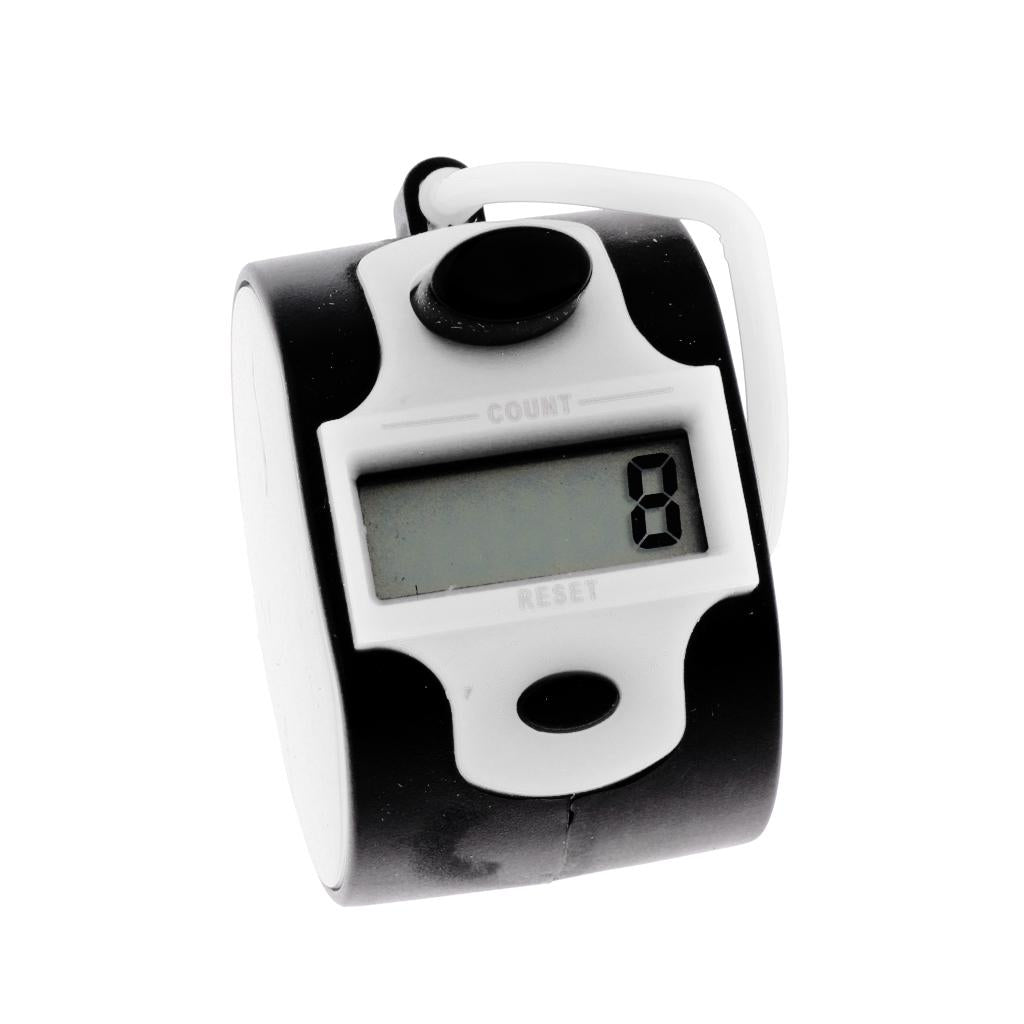 Tally Counter Handheld Digit Number Lap Counter Manual Mechanical  White