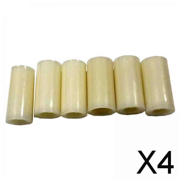 4x6 Pieces Billiard Cue Stick Ferrules 25mm Tubes for Billiard Pool Cue Repair 12mm