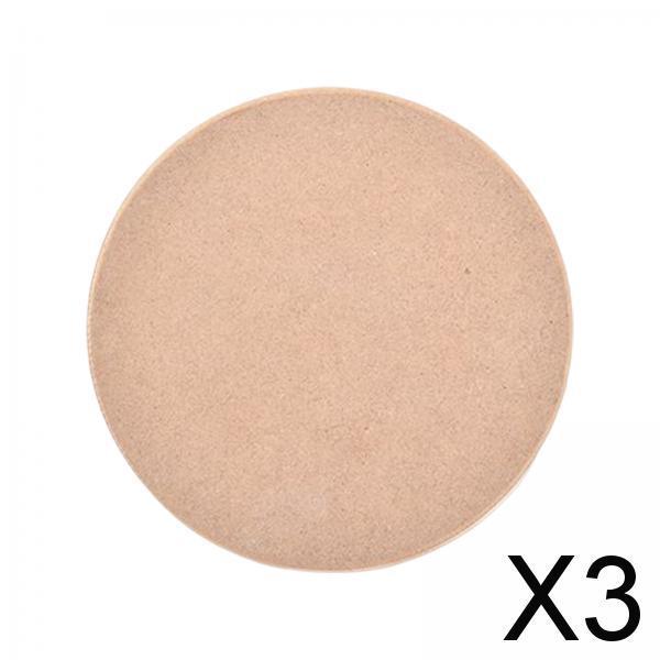 3xPottery Wheel Bats Fiberboard Flat Disc Board for Ceramic Clay Making DIY 12cm