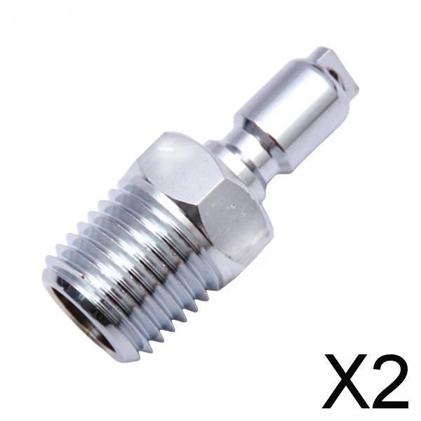2xScuba Diving 1/4inch NPT Male to Standard BCD Adaptor Regulator Connector