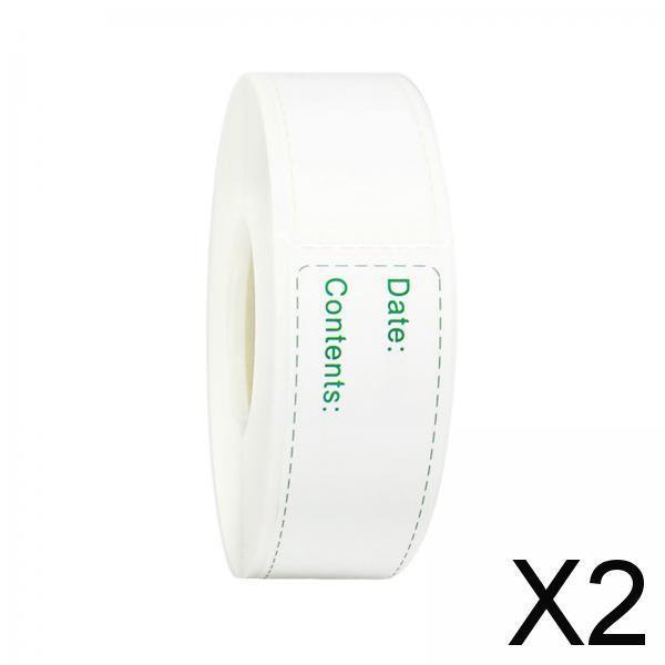 2xSelf Adhesive Label Blank Sticker Kitchen Freezer Label Tag Mixed 150pcs