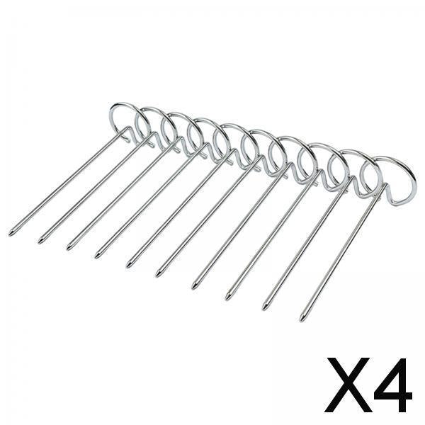 4x10x Air Fryer Skewers Universal Durable Easy to Clean Standing Kebab Skewers