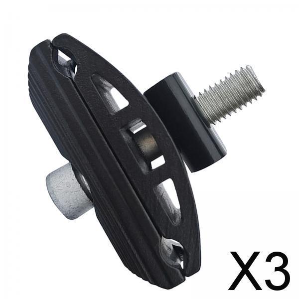 3xBicycle Seatpost Head Saddle Pipe Head Lightweight Bike Seatpost Clamps Head