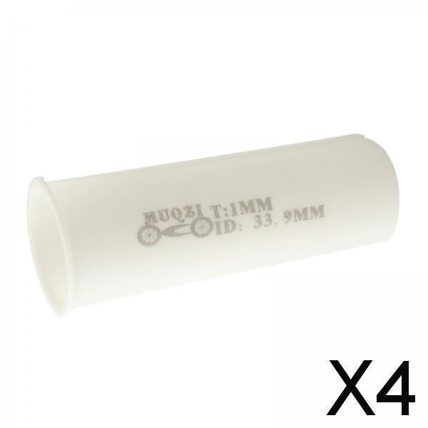 4xBike Seat Post Shim Seatpost Tube Folding Bike Reducing Sleeve Road Bike