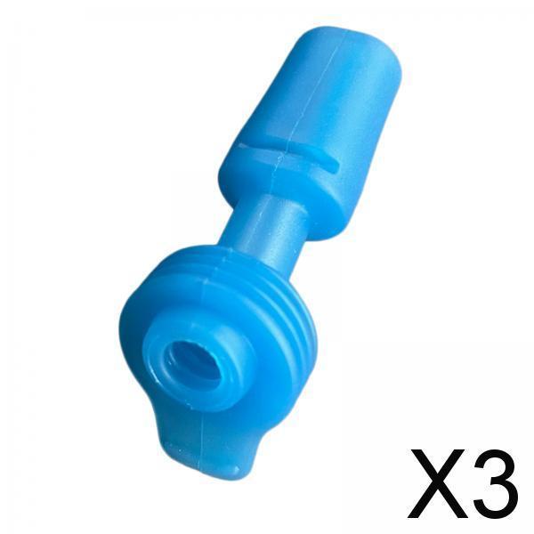 3xSilicone Bite Valve for Kettles for Hiking Biking Cycling Blue