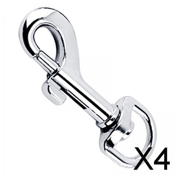 4xSnap Hook Pet Swivel Snap Fits for Handmade Crafts Purse Bag Making Camping 53mm