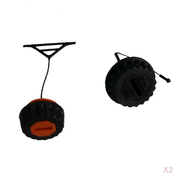 2 Sets Gas Fuel / Oil Filler Cap For STIHL 066 MS660 #0000 350 0509