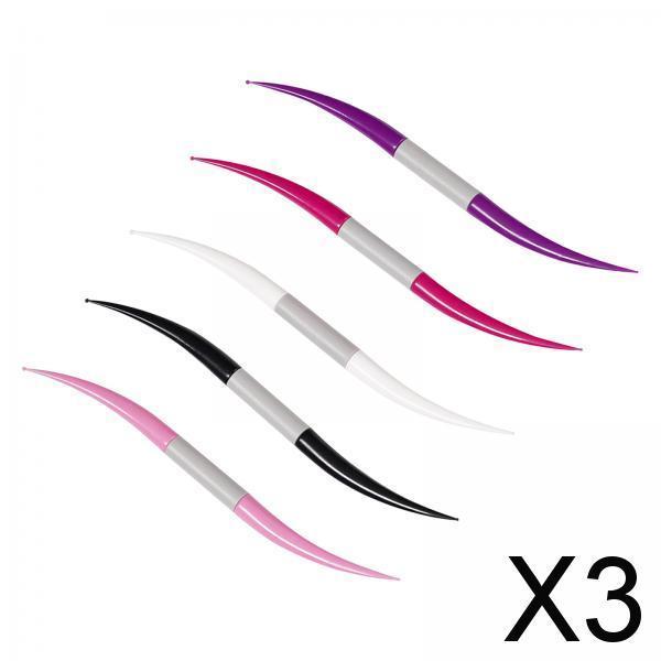 3x5 Pieces Nail Art Pen Detailing Nail Art Dot Tools Pattern Manicure Kit