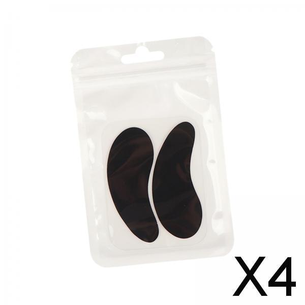 4xEyelash Extension under Eye Pads for Lash Extension Supplies Eyelash Tinting Black