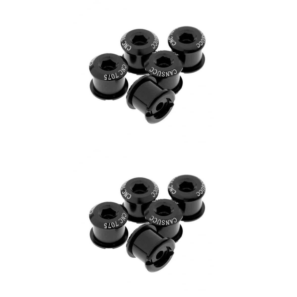 10Pcs Aluminum Alloy Bike Bicycle Chainring Crankset Bolt Arm Screw 7mm 5mm