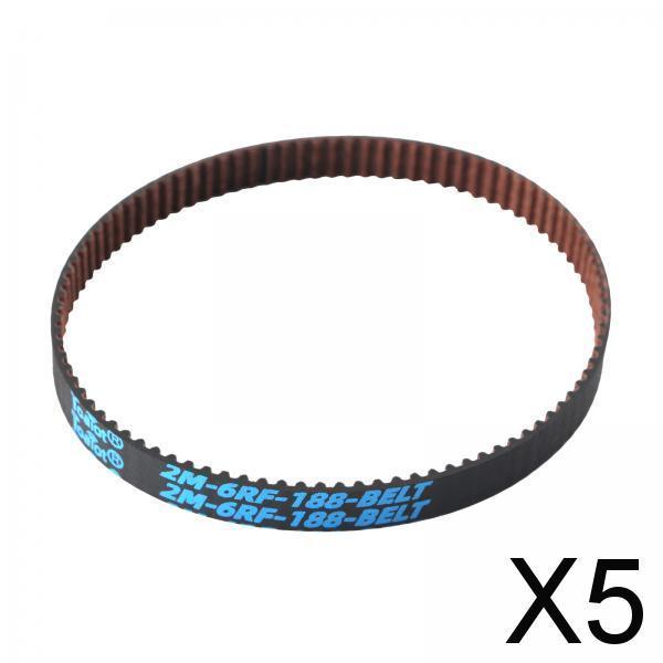 5x6RF Rubber Timing Belt Accessory Spare Parts 2GT Timing Belt for 3D Printer