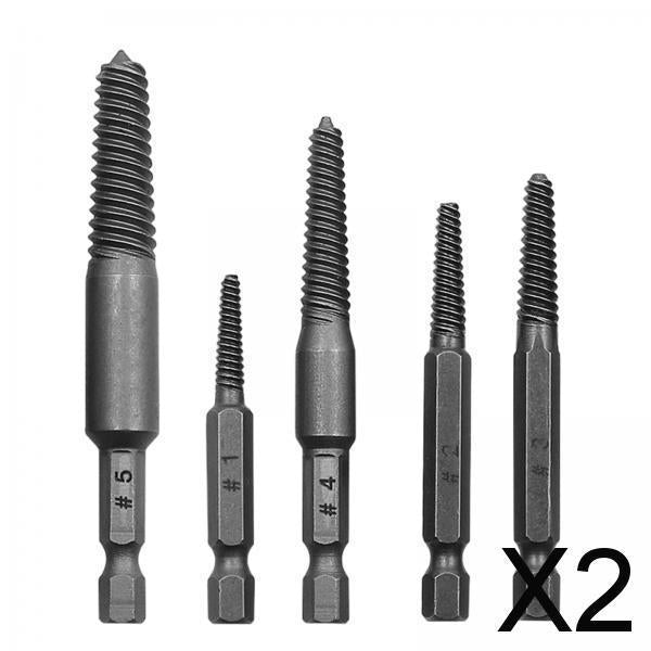 2x5x Screw Extractor Set Picker Tool Durable for Retrieving Small Objects