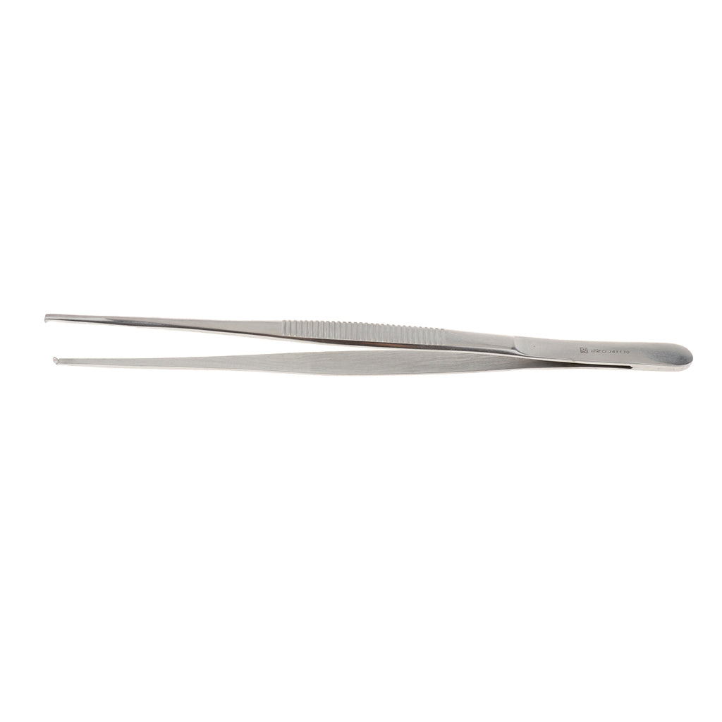 Long Stainless Steel Straight Tweezers for Detailed Work 25cm Length B