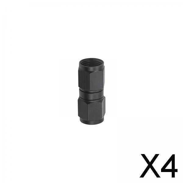 4xFemale to Female Straight Swivel Coupler Anodized Fuel Hose Adapter Fittings AN6