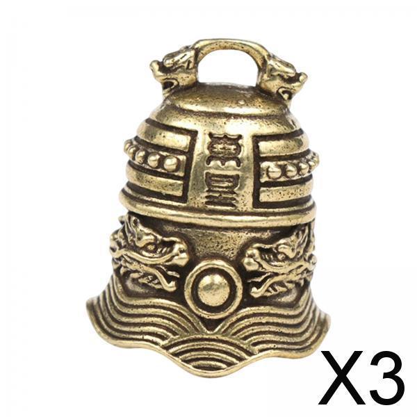 3xAntique Bell Hanging Decorative Bell for Door Farmhouse Decoration