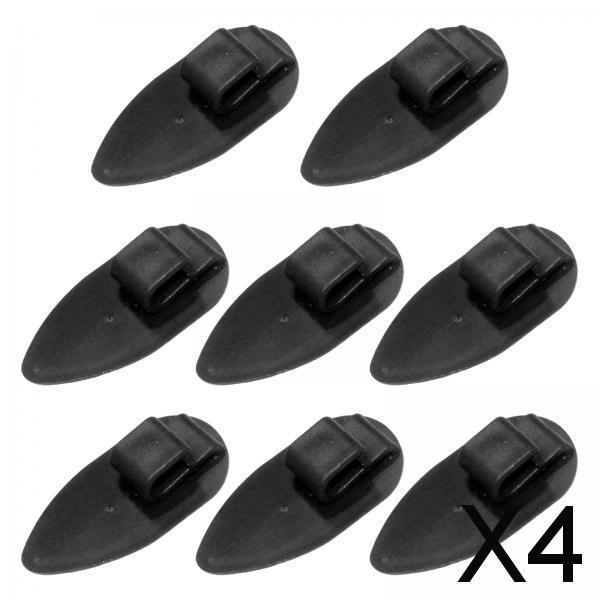 4x8x Car Floor Mat Clips Fixing Retainers for Car Mats Easy to Install