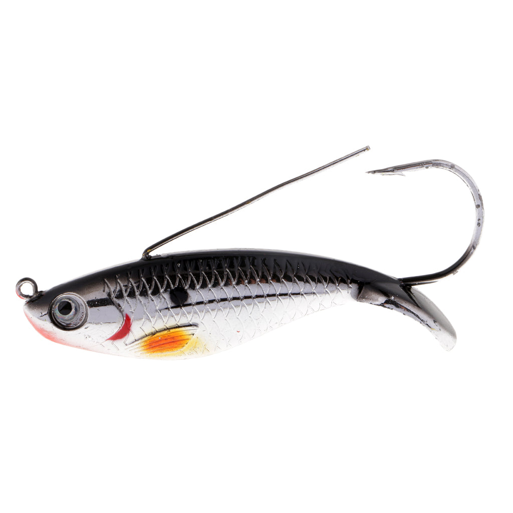 Hard Fishing Lure Swimbait Artificial Baits Crankbait 8.5cm 21.2g  Color E