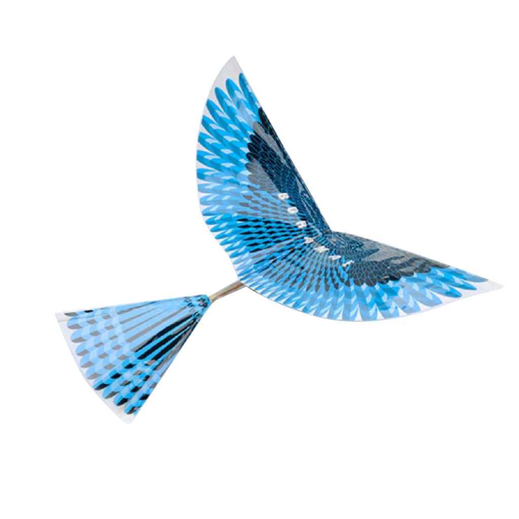 1 Set Rubber Band Power DIY Air Plane Ornithopter Bird Model Kite Kids Toy